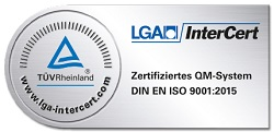 Das Logo von "TÜV Rheinland". Das Logo von "TÜV Rheinland".
